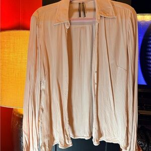 Anthropologie Lavender blush  Button Down Shirt